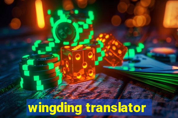 wingding translator